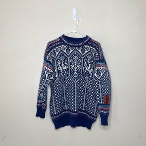 Vintage 90s Dale of Norway Sweater Lillehammer Crewneck Sweater